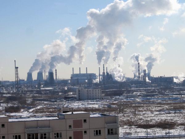Загрязнение воздуха в москве