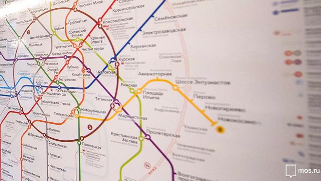 Станция метро кленовый бульвар на схеме метро москвы