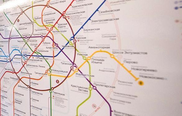 Метро нагатинский затон карта метро